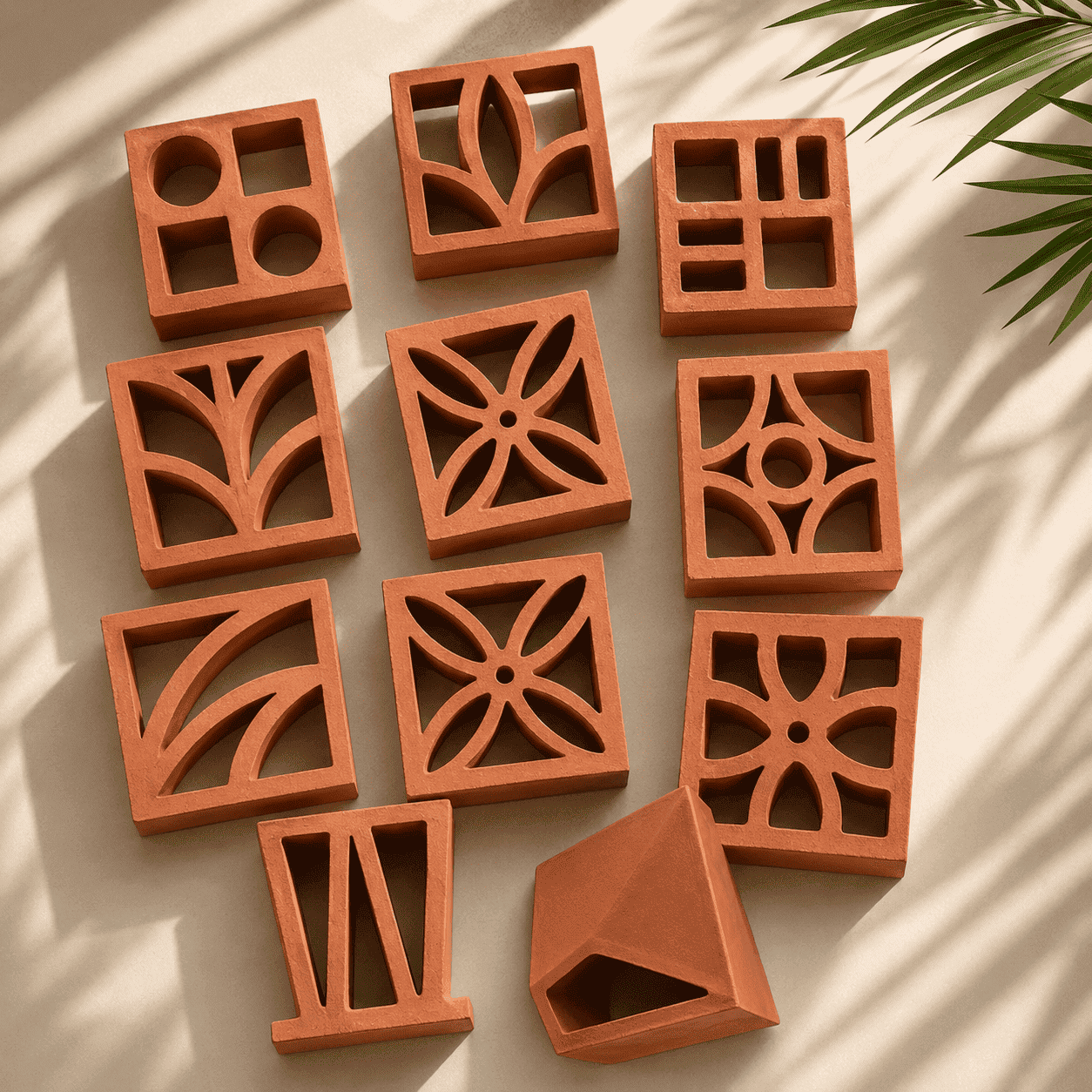 Jaali & Clay Bricks