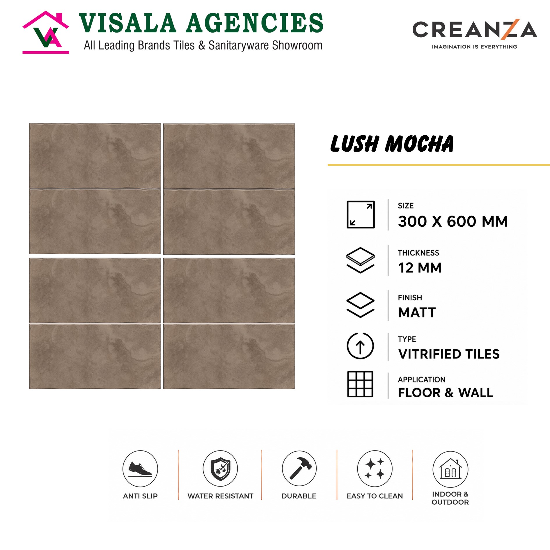 2/1 Lush Mocha 12mm