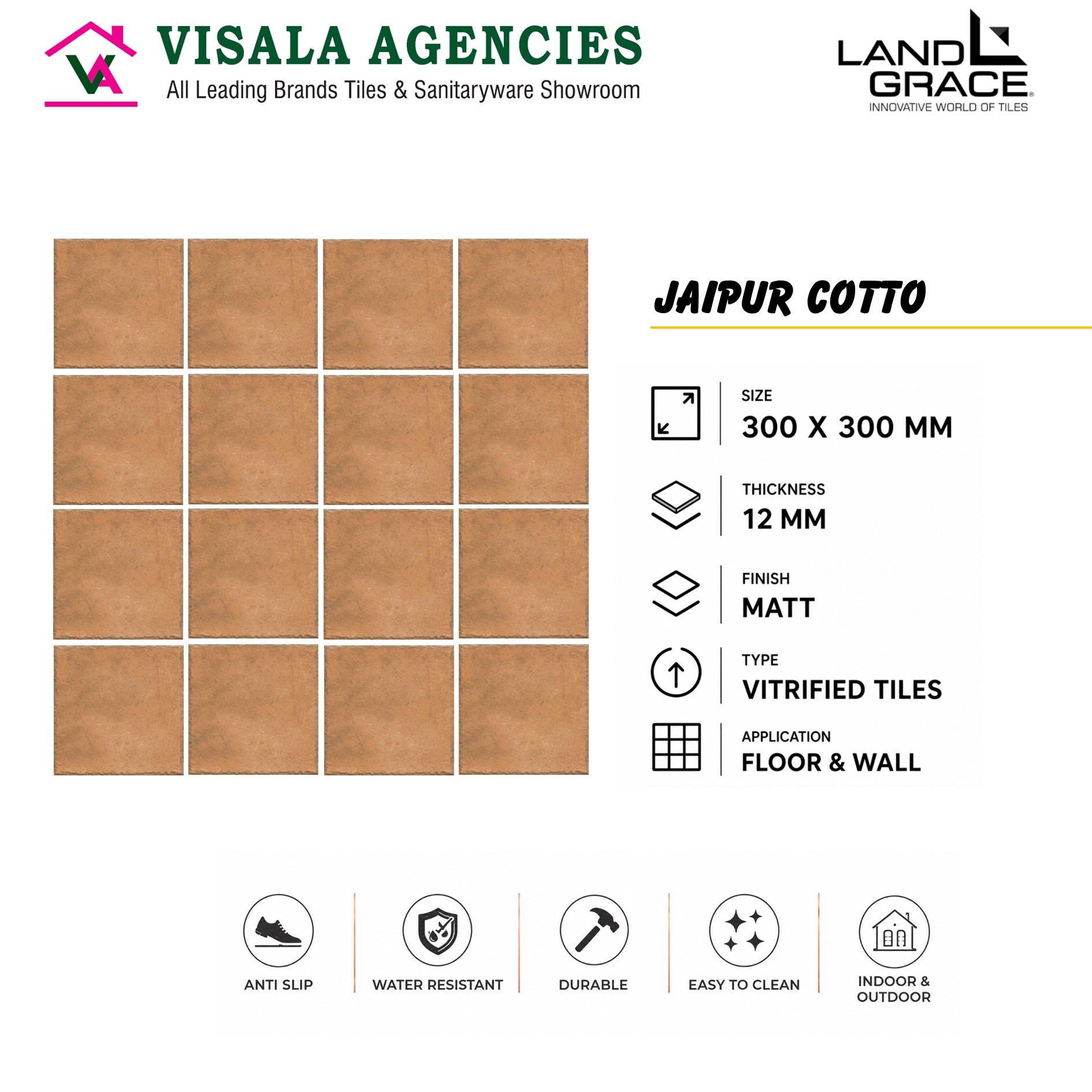 1/1 Jaipur Cotto 12mm