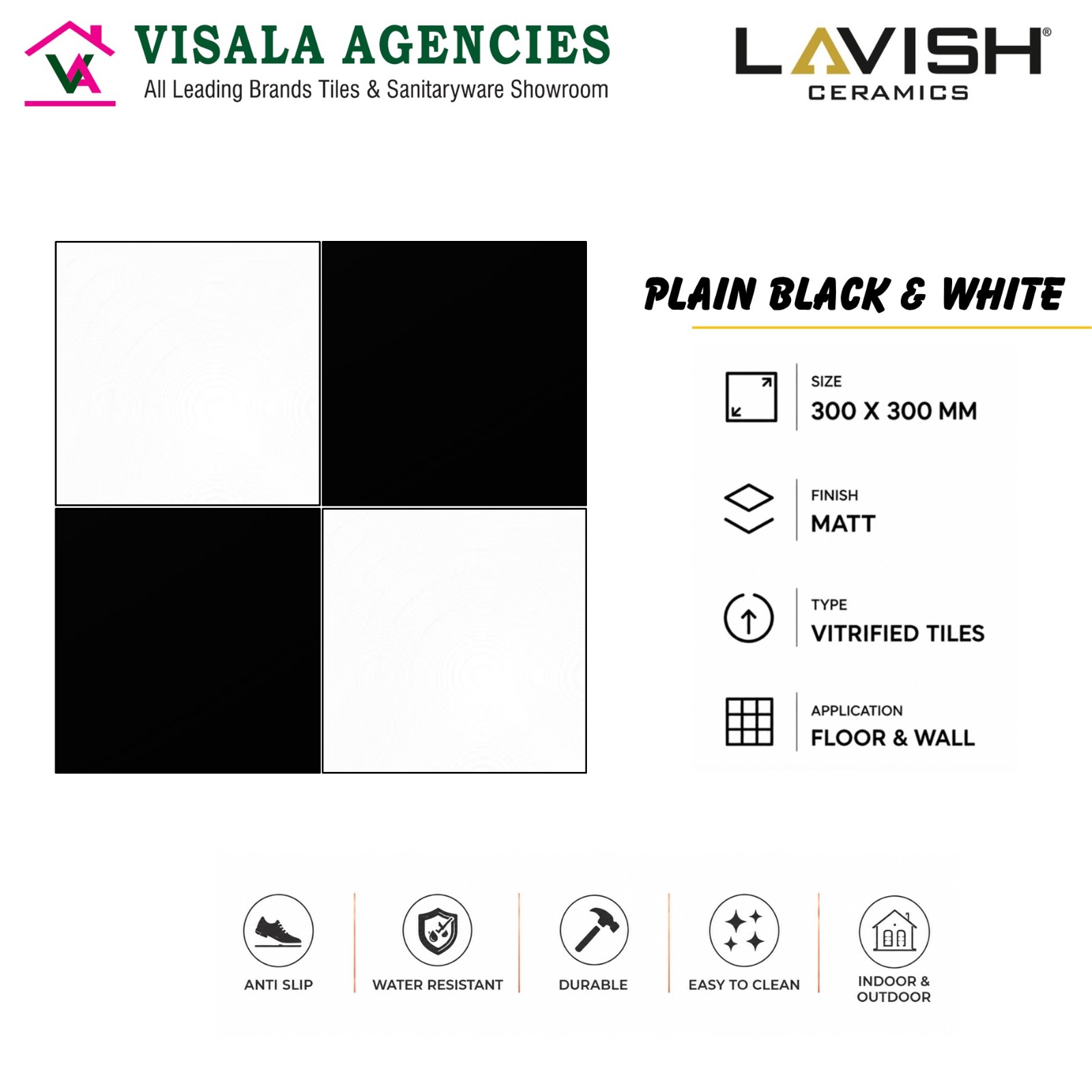Plain black