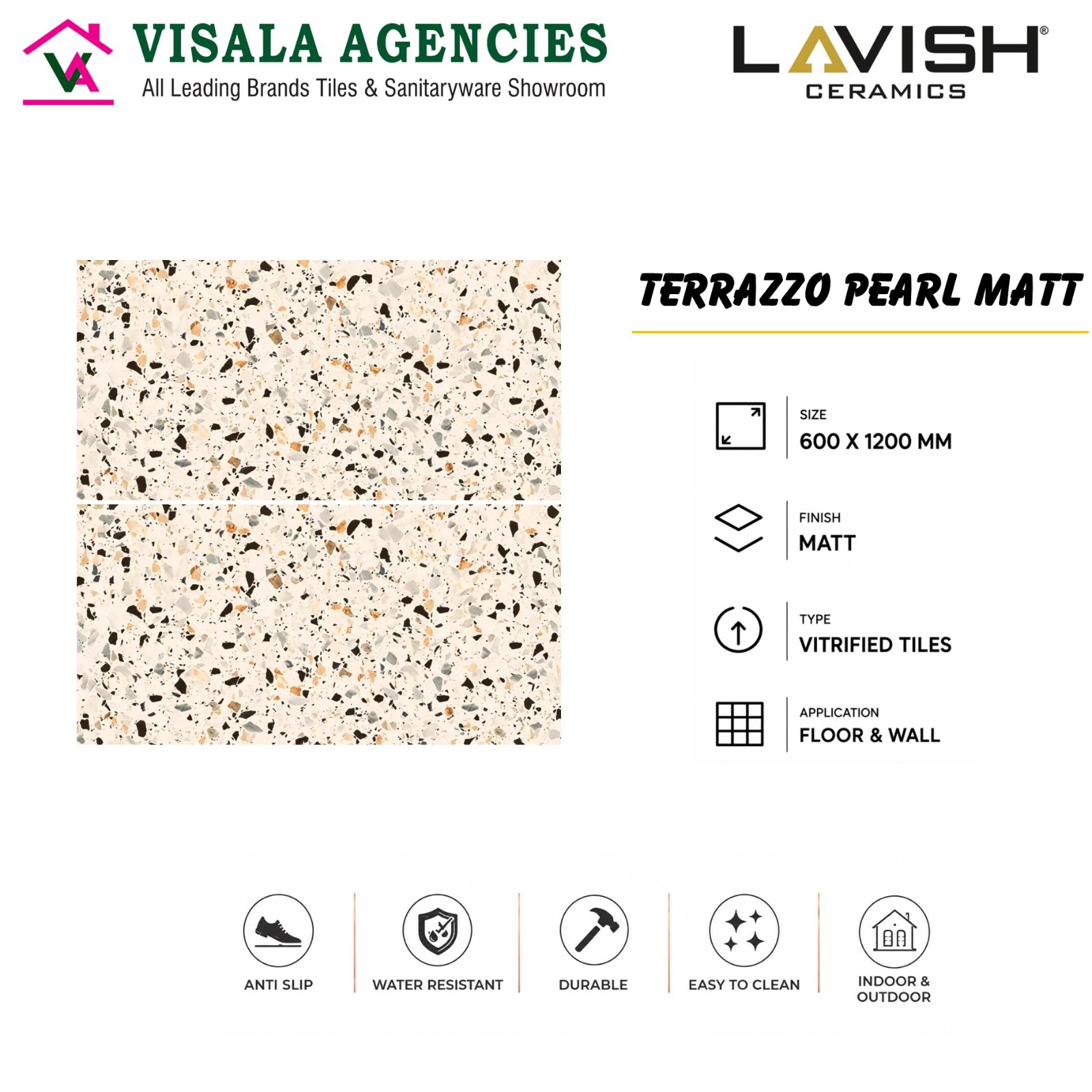 Terrazzo Pearl Matt