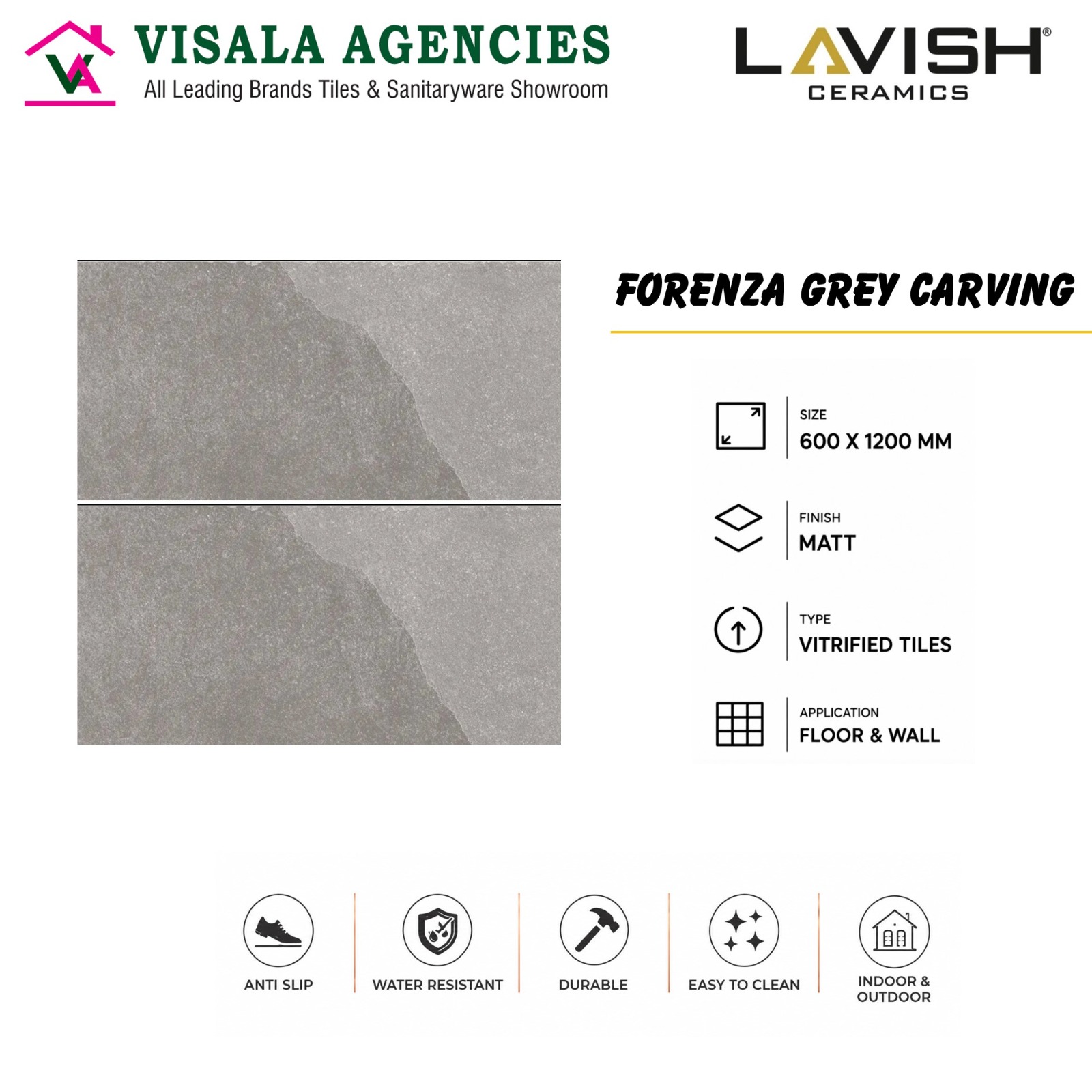 Forenza Grey Carving