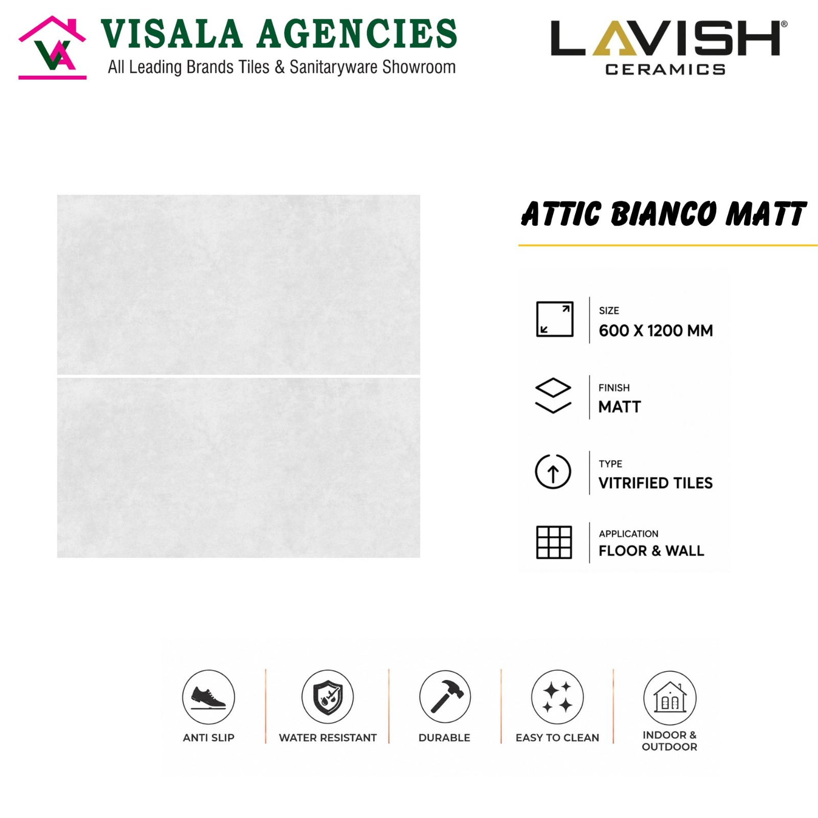 Attic Bianco  Matt
