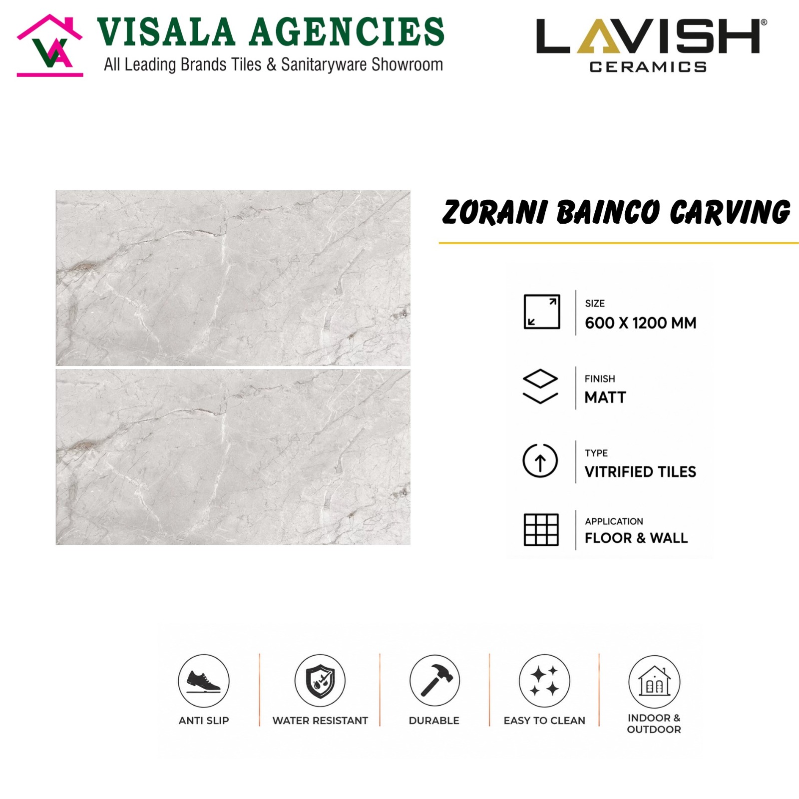 Zorani Bianco Carving